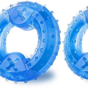 ZNOKA Pet Products Arctic Freeze Fetch Food Cooling Teether Chew Toy (2PCS)